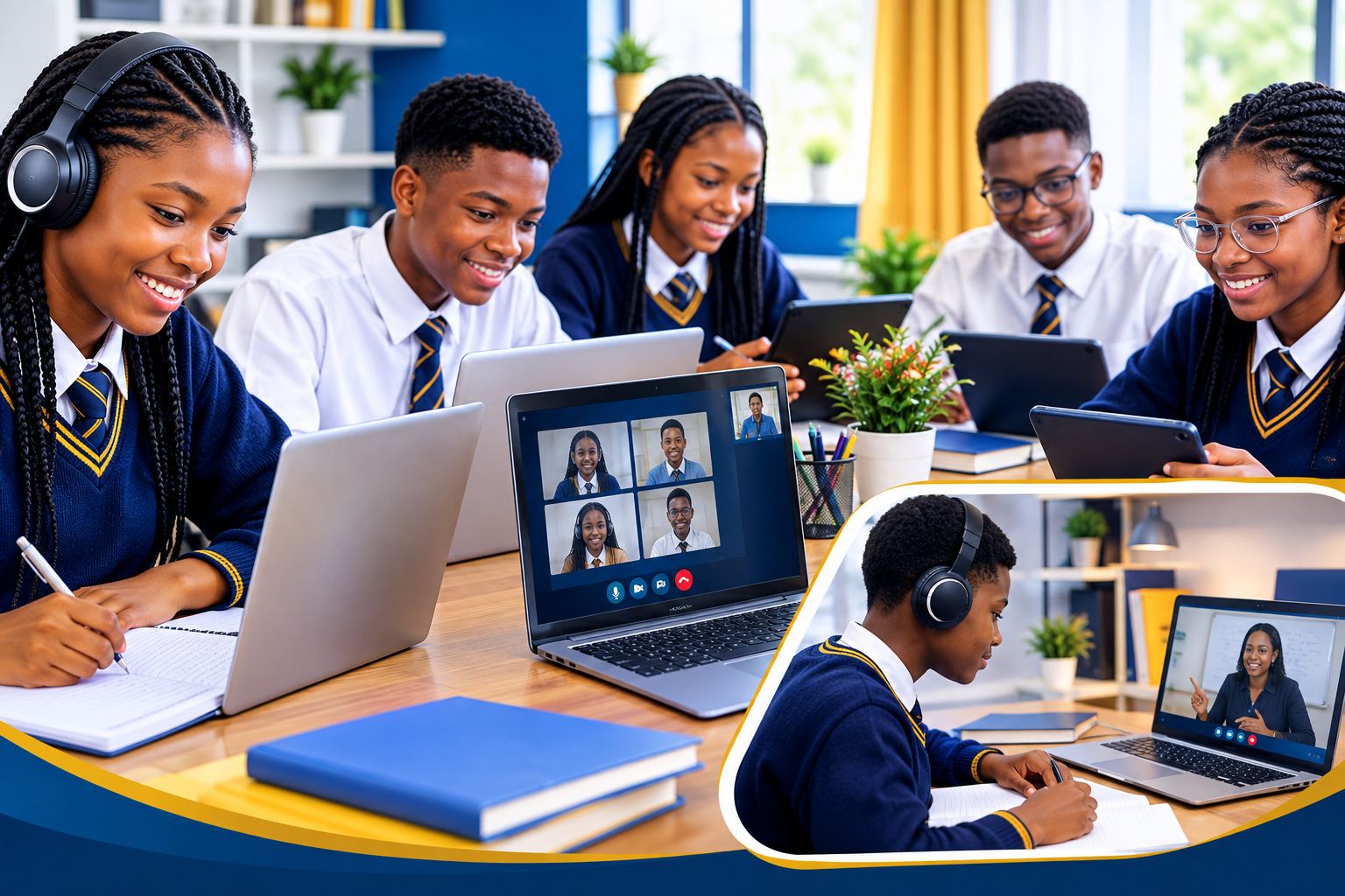 Students and educators engaging in learning
