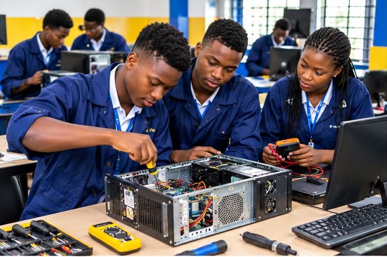 Computer hardware and GSM repair training